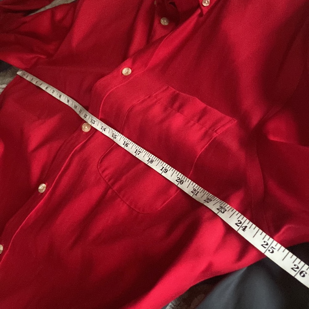 🆕Lot of 2 The Outfitters by Lands End Button Down Dress Shirts-100%Supima cotton - Picture 12 of 16
